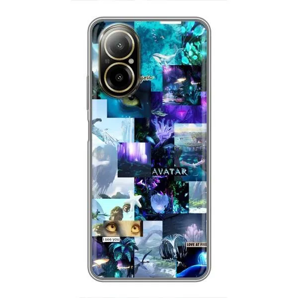 Чехол с принтом «коллаж Аватар» для Realme C67