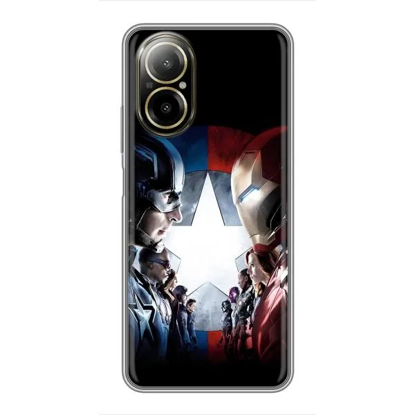 Чохол з принтом «Марвел стайл» для Realme C67