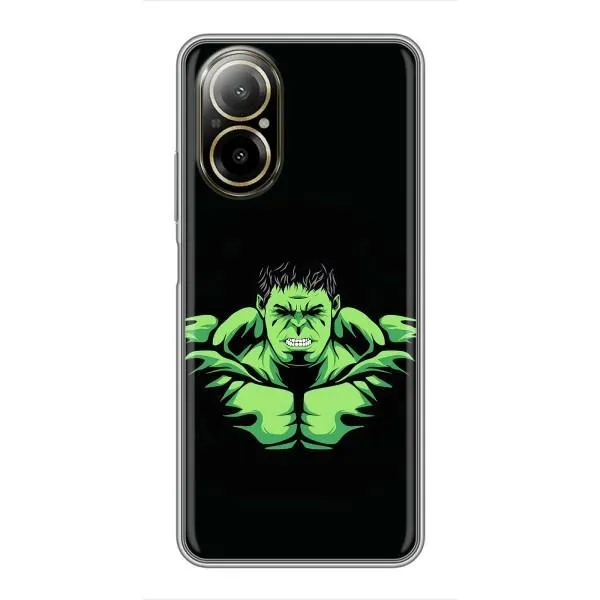 Чохол з принтом «Зелений Халк» для Realme C67