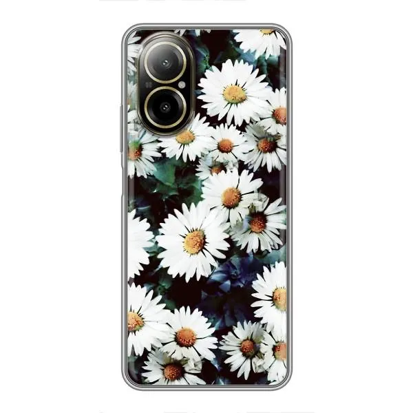 Чохол з принтом «Ромашки» для Realme C67