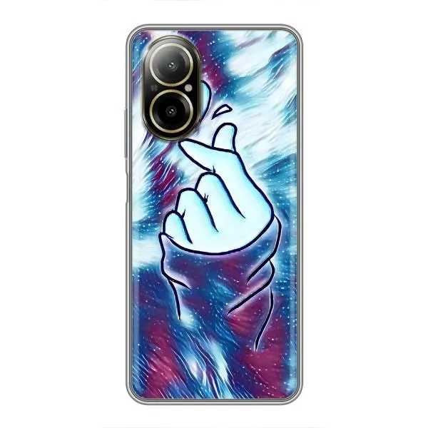 Чохол з принтом «Радужне серце» для Realme C67 Чохол з принтом «Радужне серце» для Realme C67