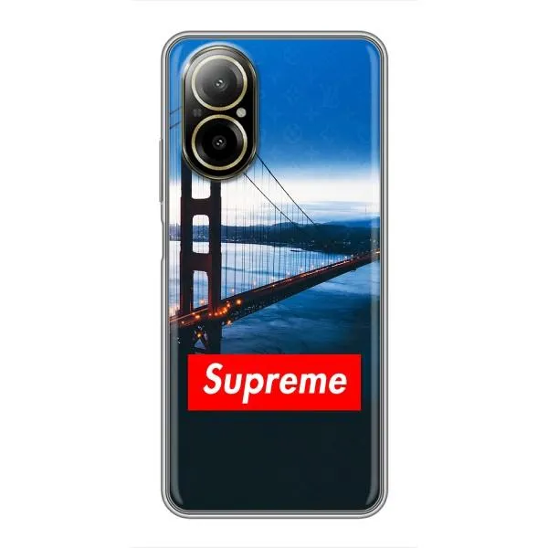 Чохол з принтом «Стиль Supreme» для Realme C67