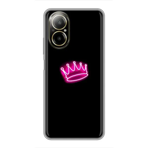 Чехол с принтом «Яркая корона» для Realme C67