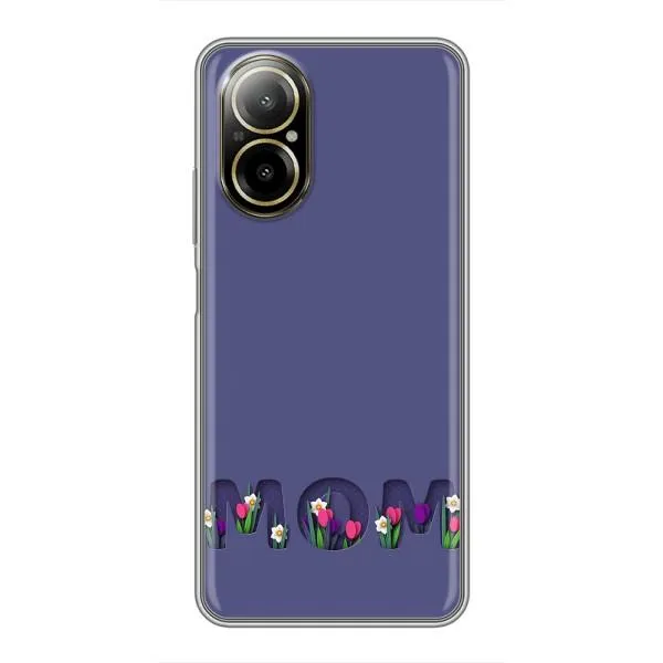 Чехол с принтом «Мама в цветах» для Realme C67 Чехол с принтом «Мама в цветах» для Realme C67