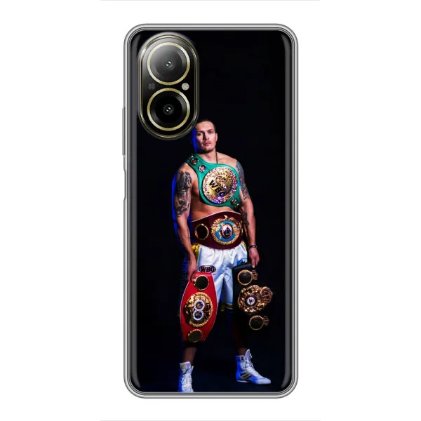 Чехол с принтом «Усик с поясами» для Realme C67