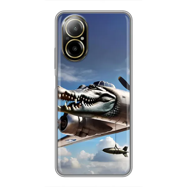 Чехол с принтом «Бомбардиро крокодило» для Realme C67