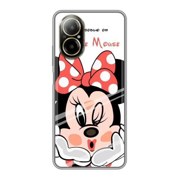 Чехол с принтом «Маус Минни» для Realme C67