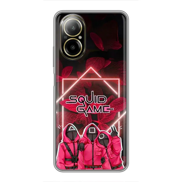 Чехол с принтом «Охранники Игра кальмара» для Realme C67