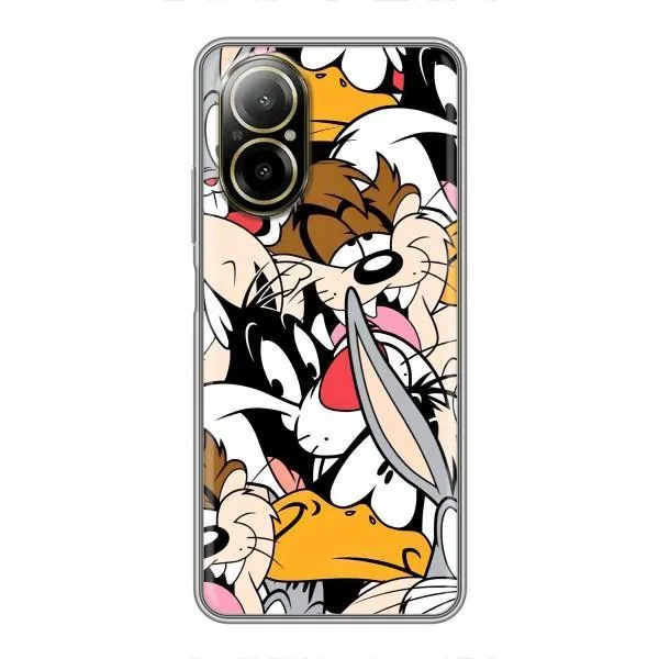 Чехол с принтом «Looney Tunes» для Realme C67