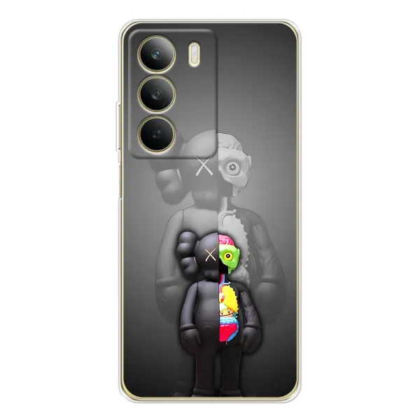 Чехол с принтом «Тело Bearbrick» для Realme C71