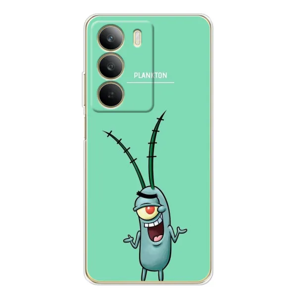 Чехол с принтом «Персонаж Планктон» для Realme C71