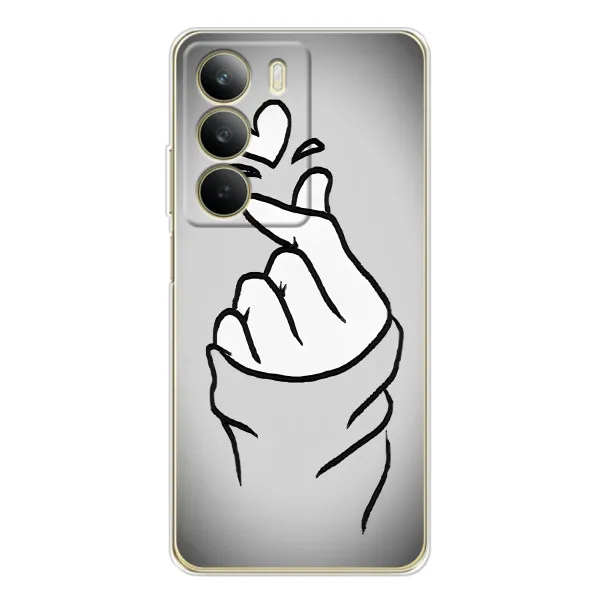Чехол с принтом «Значок Love» для Realme C71