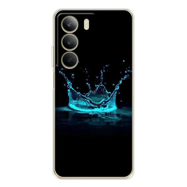 Чехол с принтом «Капля короны» для Realme C71