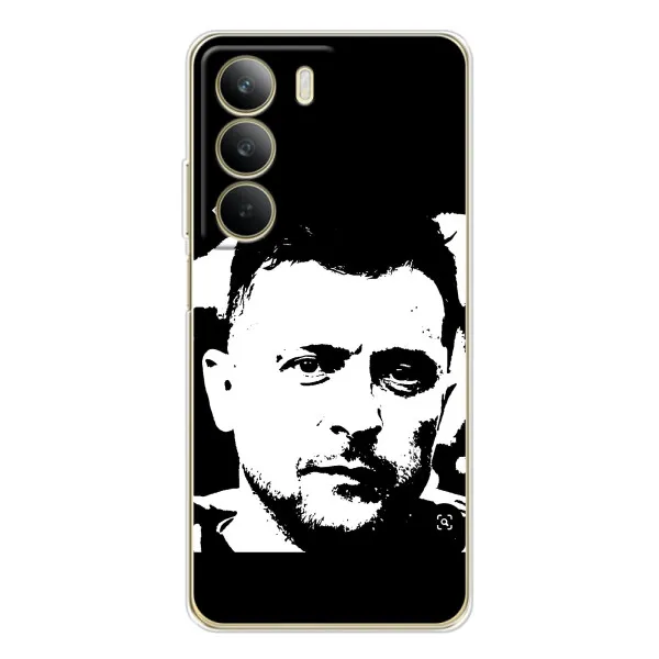 Чехол с принтом «Зеленский АРТ» для Realme C71 Чехол с принтом «Зеленский АРТ» для Realme C71