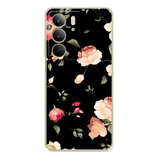 Чехол с принтом «Розочки» для Realme C73 5G