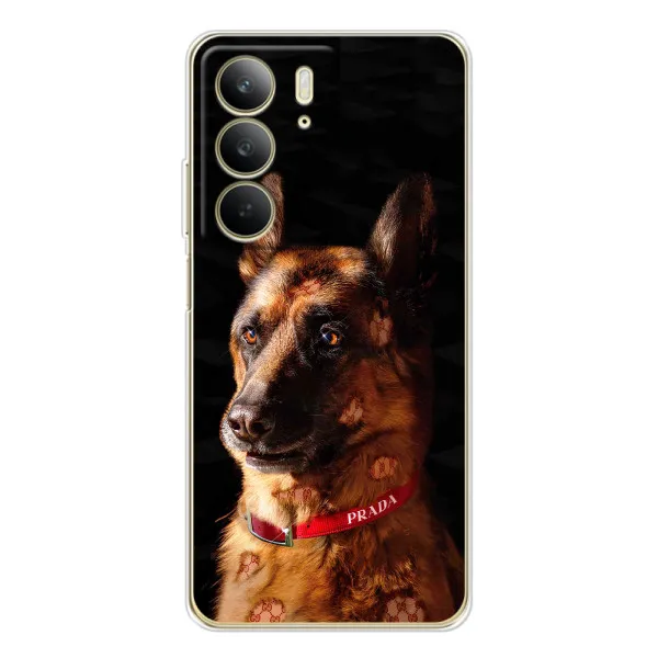 Чехол с принтом «Овчарка» для Realme C73 5G