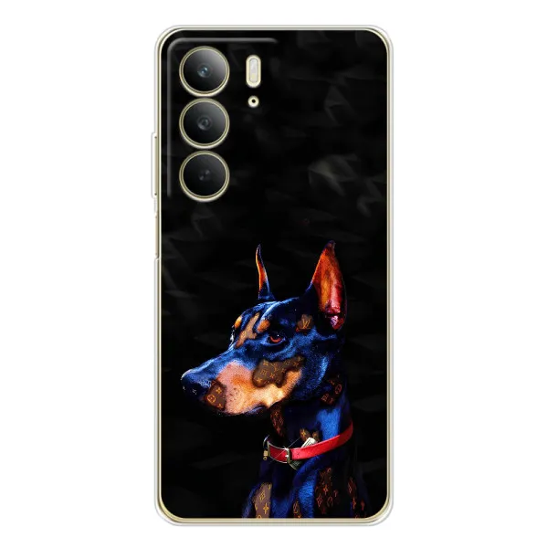 Чехол с принтом «Собака» для Realme C73 5G
