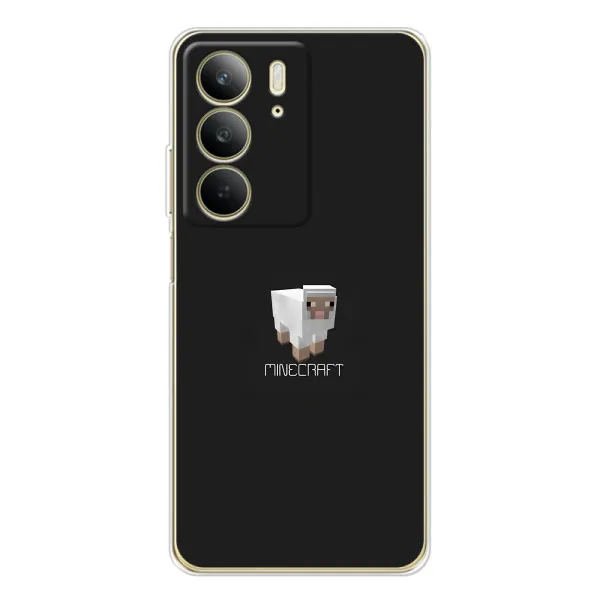 Чохол з принтом «Овечка Майнкрафт» для Realme C73 5G Чохол з принтом «Овечка Майнкрафт» для Realme C73 5G