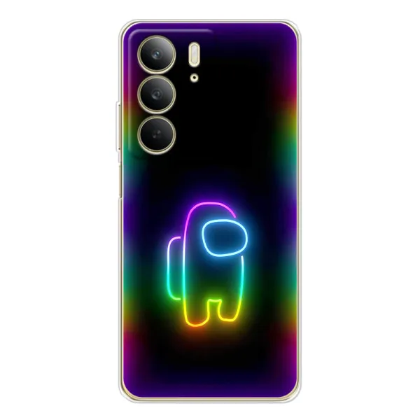 Чехол с принтом «Яркий скин» для Realme C73 5G