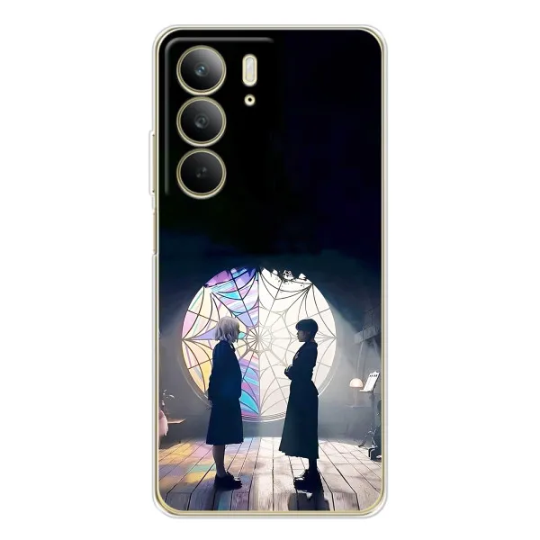 Чохол з принтом «Венздей та Інід» для Realme C73 5G