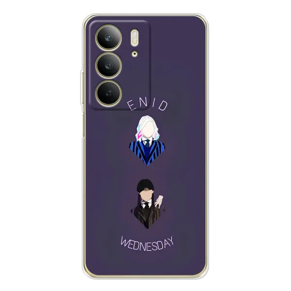 Чохол з принтом «Венздей і подруга» для Realme C73 5G