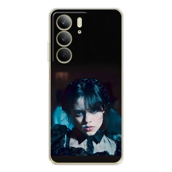 Чохол з принтом «погляд Венздей» для Realme C73 5G