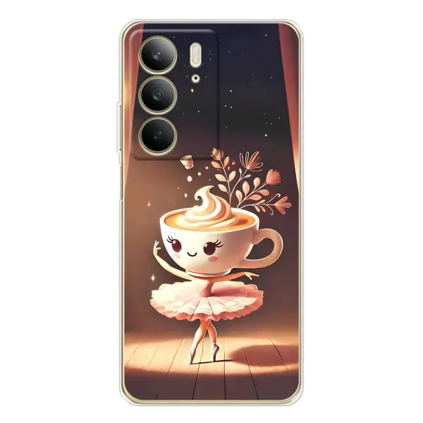 Чохол з принтом «Балерина капучина» для Realme C73 5G Чохол з принтом «Балерина капучина» для Realme C73 5G