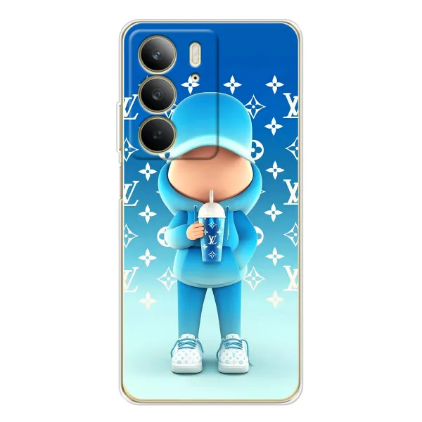 Чехол с принтом «Парень LV» для Realme C73 5G