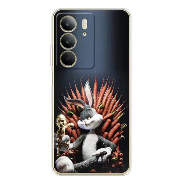 Чехол с принтом «Король Кролик» для Realme C73 5G Чехол с принтом «Король Кролик» для Realme C73 5G