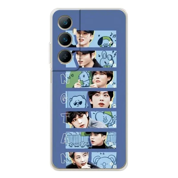 Чехол с принтом «Bangtan» для Realme C75