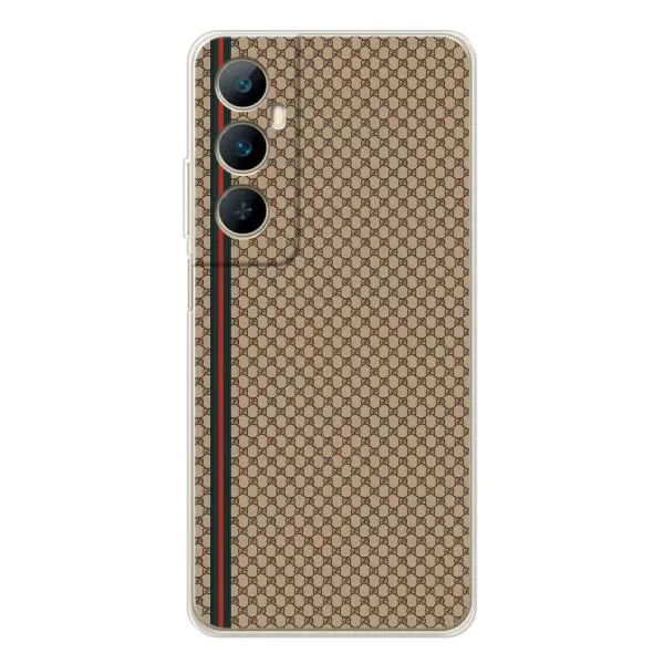 Чехол с принтом «Гуччи полоса» для Realme C75