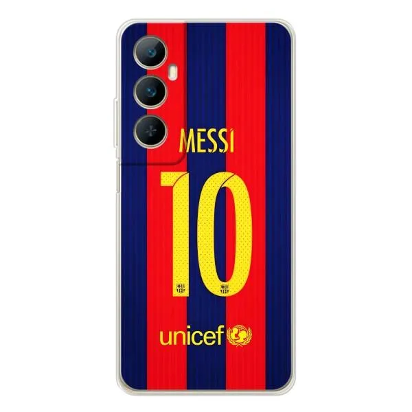 Чехол с принтом «Messi Barca 10» для Realme C75 Чехол с принтом «Messi Barca 10» для Realme C75