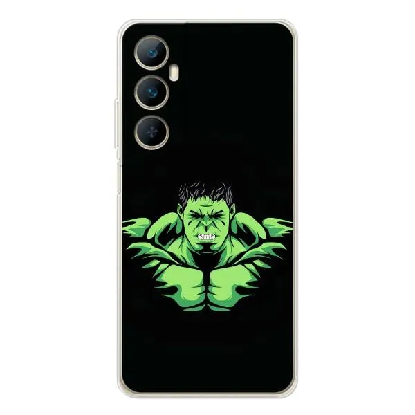 Чехол с принтом «Зелёный Халк» для Realme C75