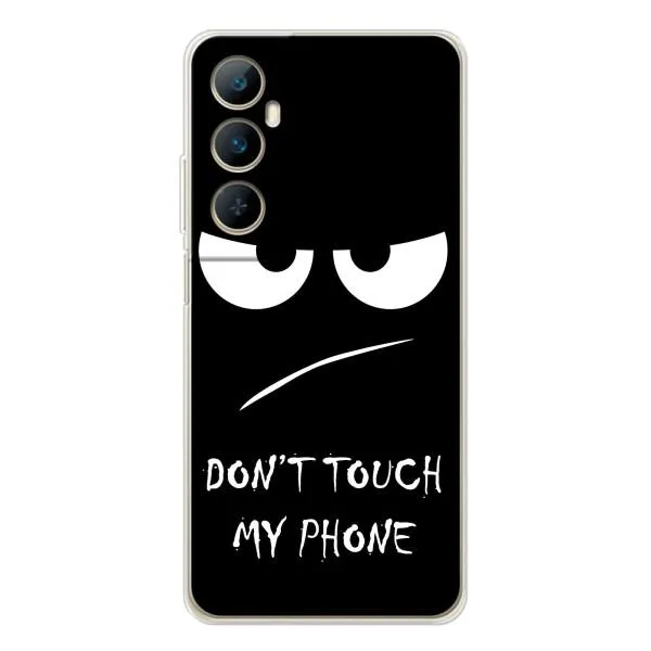 Чехол с принтом «Dont Touch» для Realme C75