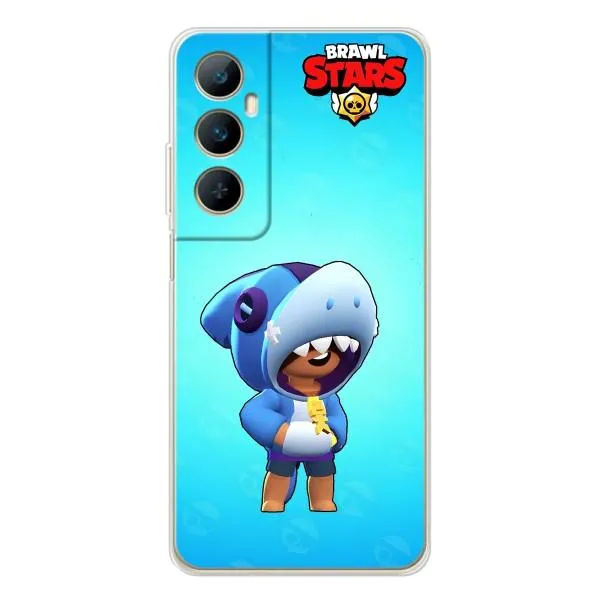 Чехол с принтом «Леон акула» для Realme C75