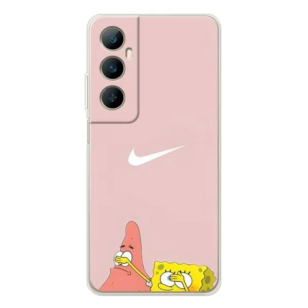Чехол с принтом «Патрик и Губка» для Realme C75
