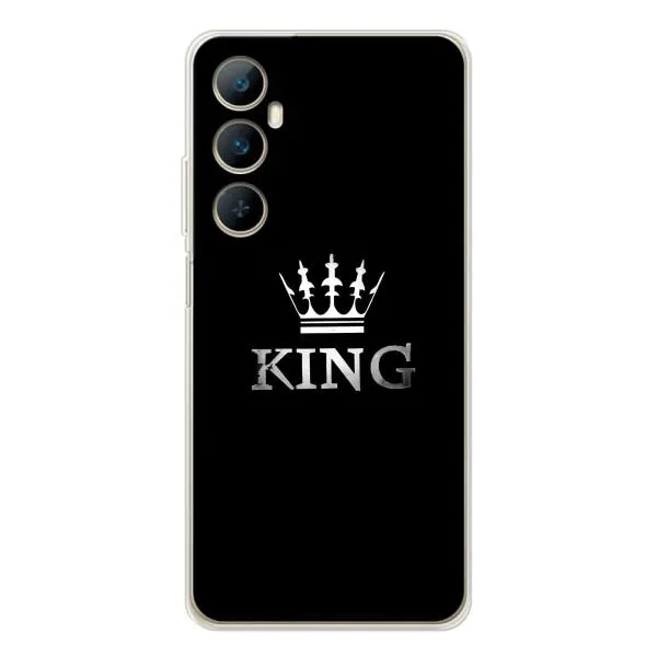 Чехол с принтом «KING» для Realme C75