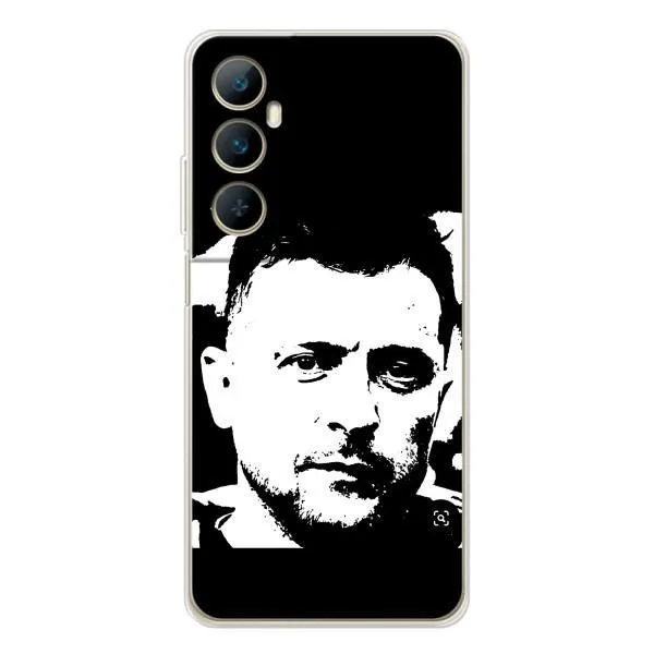 Чехол с принтом «Зеленский АРТ» для Realme C75 Чехол с принтом «Зеленский АРТ» для Realme C75
