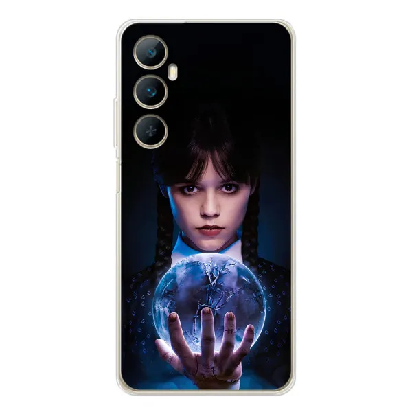 Чехол с принтом «Магическая сфера Уэнздей» для Realme C75 Чехол с принтом «Магическая сфера Уэнздей» для Realme C75