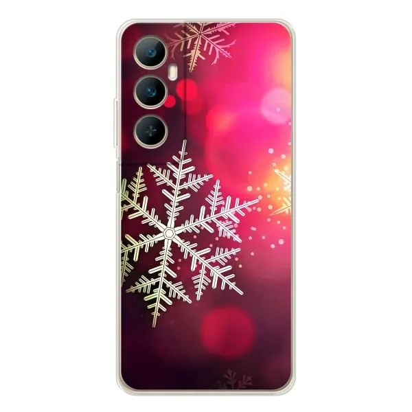 Чехол с принтом «Снежинка» для Realme C75 Чехол с принтом «Снежинка» для Realme C75