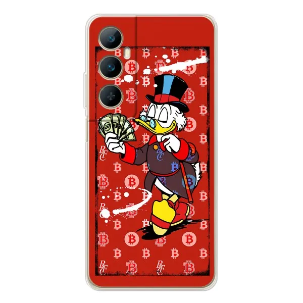 Чехол с принтом «Scrooge MagDag» для Realme C76