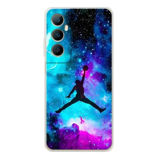 Чехол с принтом «Яркий Джордан» для Realme C76