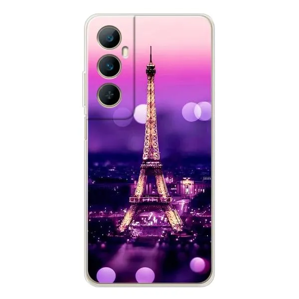 Чехол с принтом «Париж Башня» для Realme C76