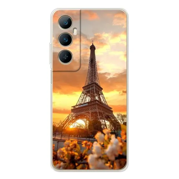 Чехол с принтом «Солнечная башня» для Realme C76