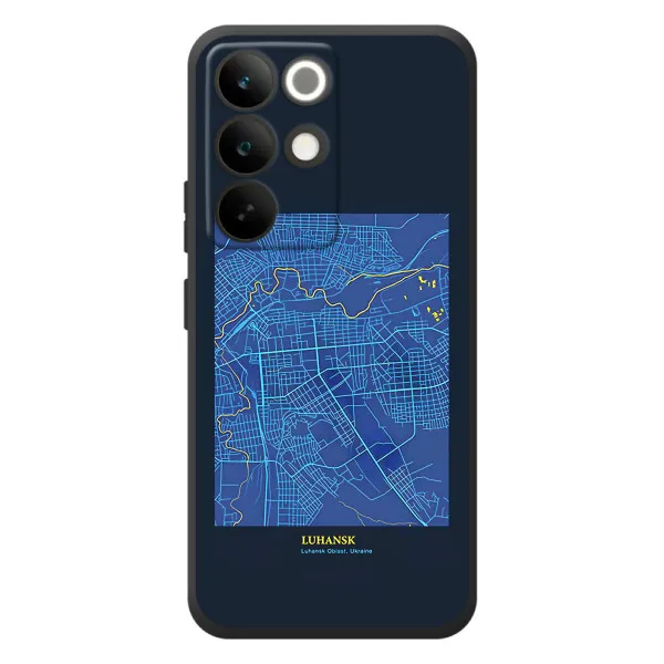 Чехол с принтом «Гуганск» для Realme C85 Pro