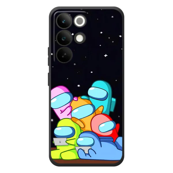 Чехол с принтом «Скины в космосе» для Realme C85 Pro
