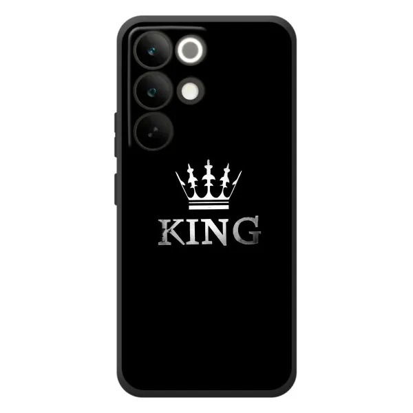 Чехол с принтом «KING» для Realme C85 Pro