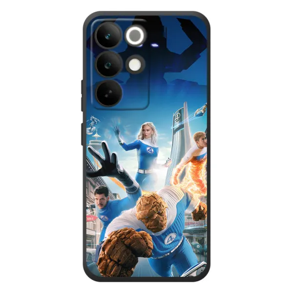 Чехол с принтом «Герои Фантастическая Четверка» для Realme C85 Pro Чехол с принтом «Герои Фантастическая Четверка» для Realme C85 Pro