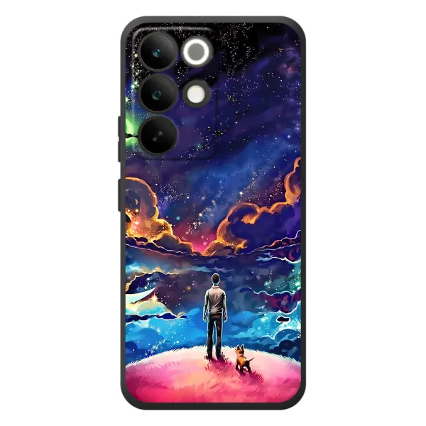 Чехол с принтом «Галактический вид» для Realme C85 Pro