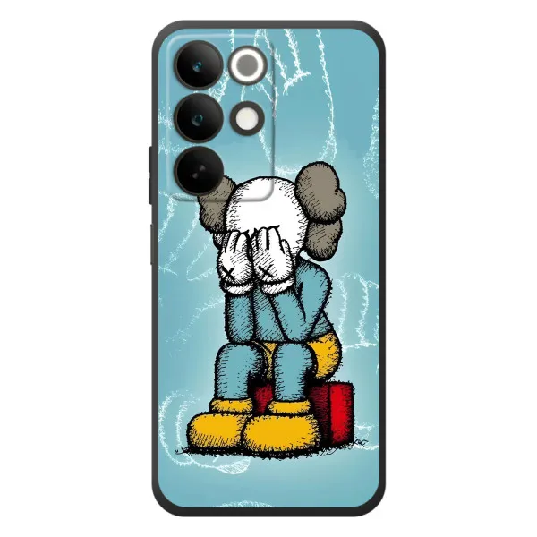 Чохол з принтом «Плач Bearbrick» для Realme C85